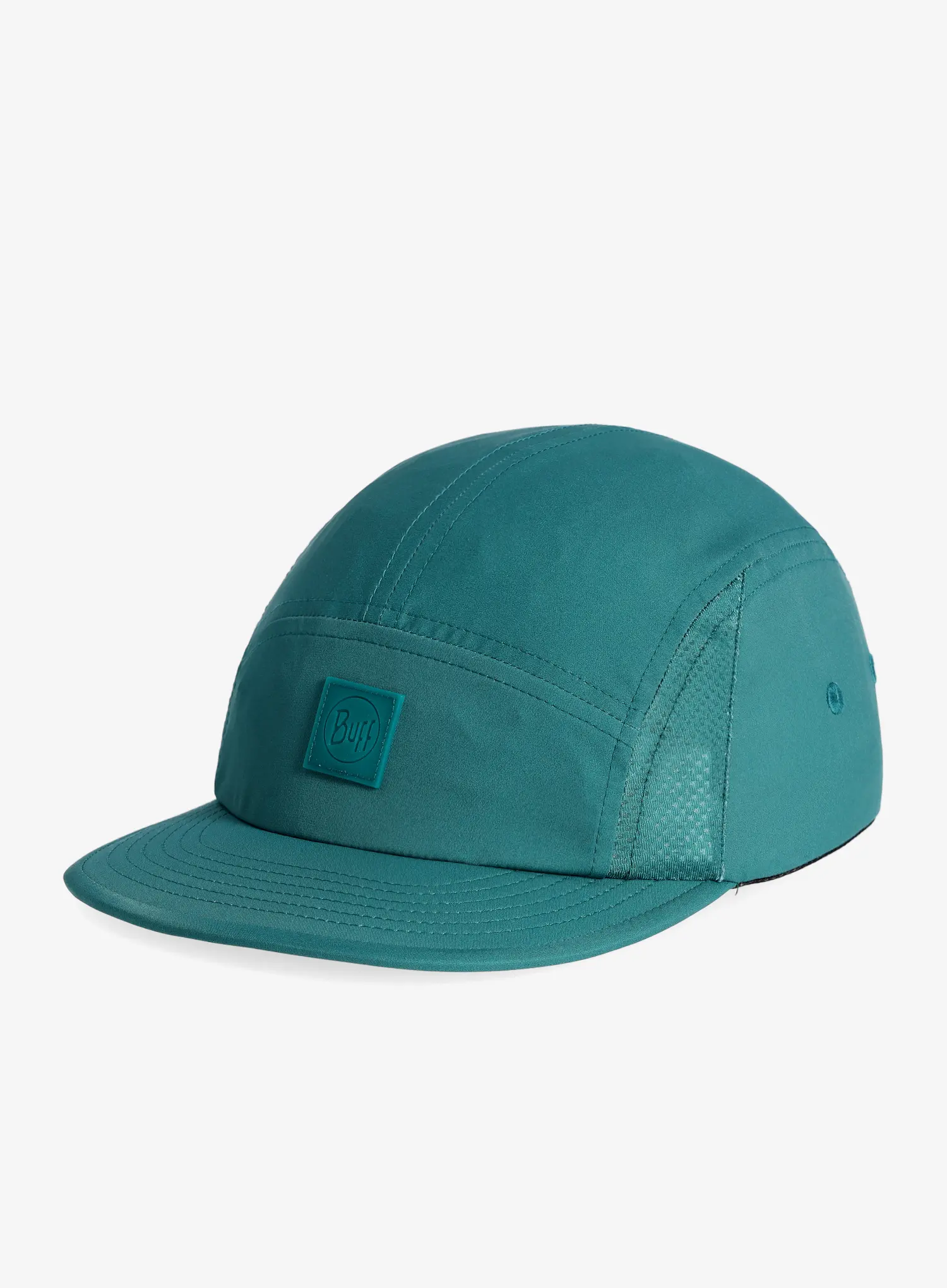 Шапка с козирка Buff 5 Panel Go Cap - solid teal