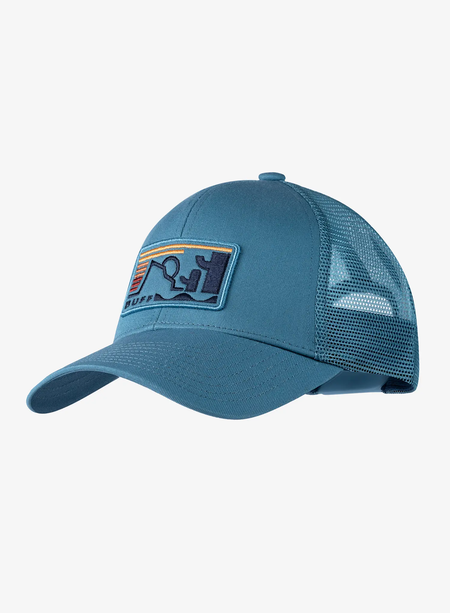 Шапка с козирка Buff Explore Trucker Cap - nidus blue