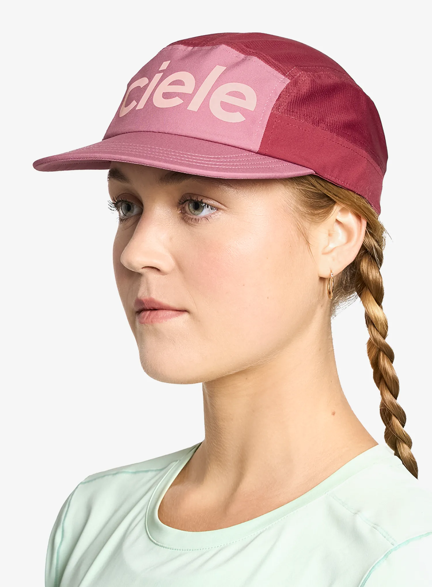 Шапка с козирка Ciele Go Cap Comp Century - deco rose/merlot