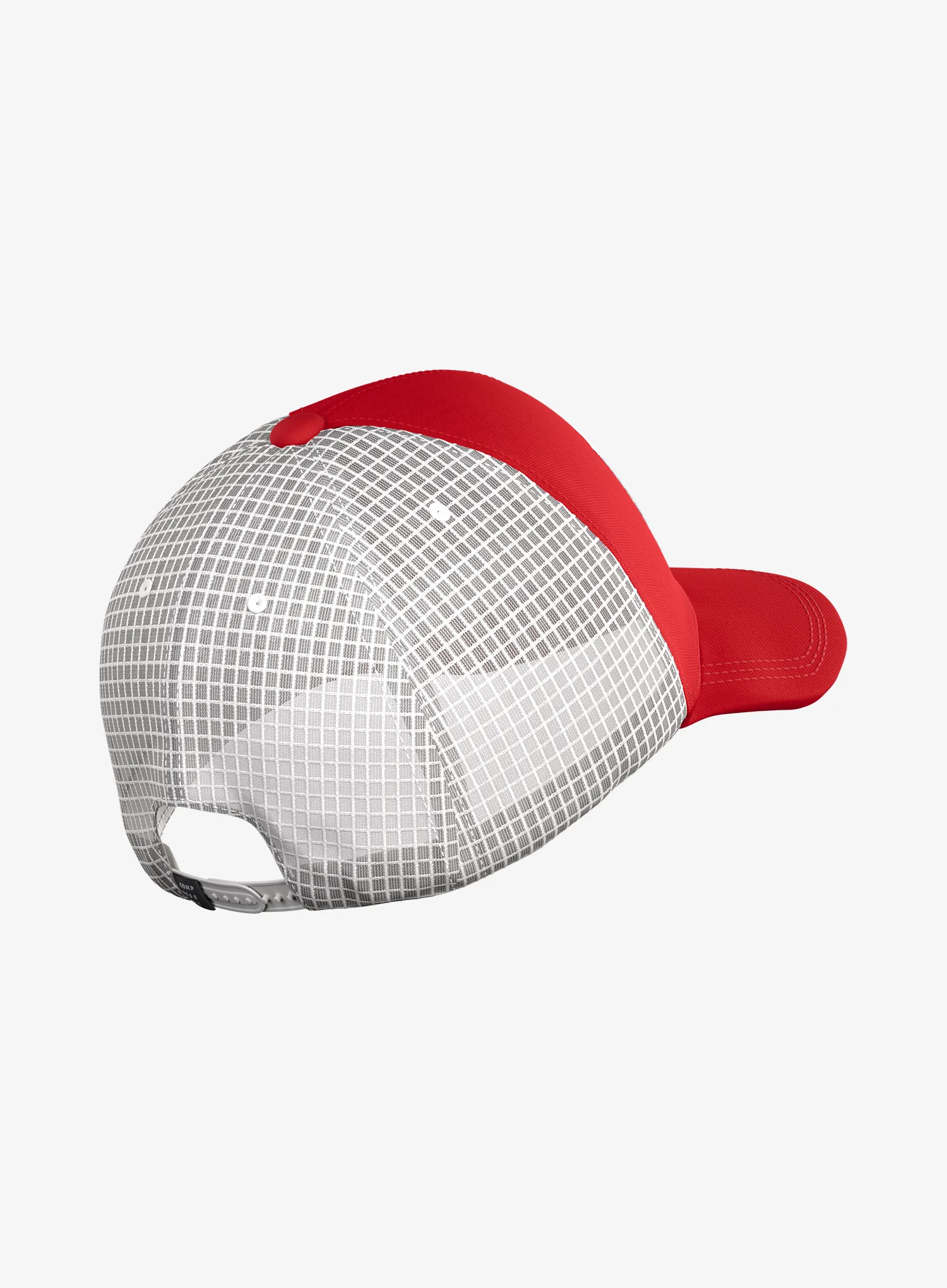 Шапка с козирка Compressport Trucker 6P Cap - pompeian red