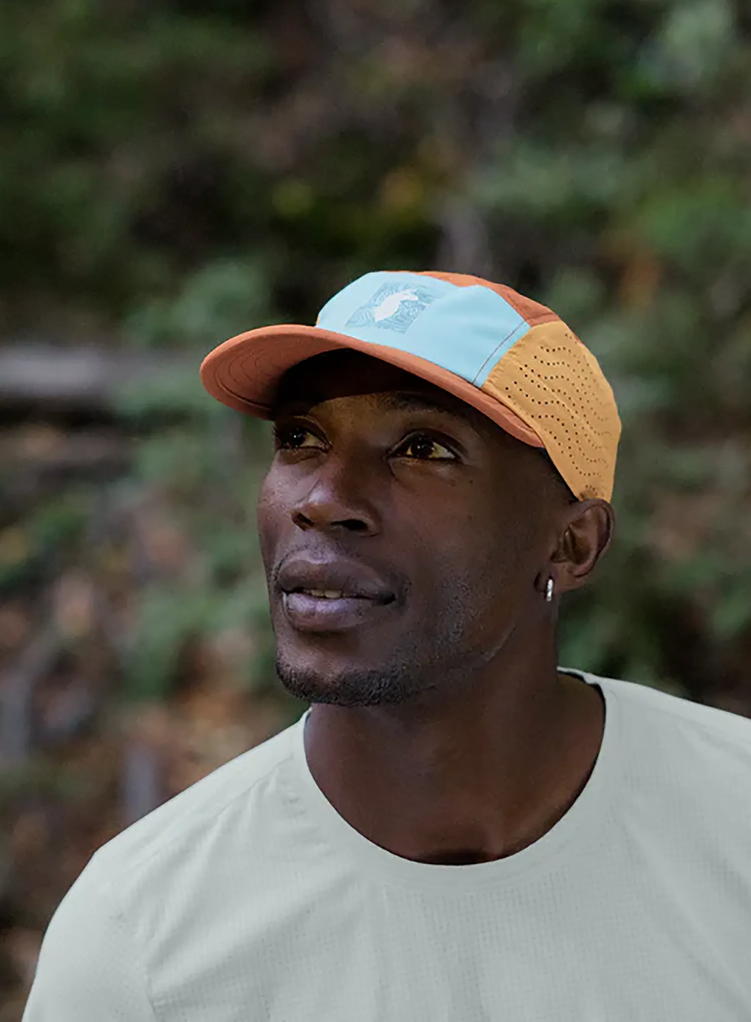 Шапка с козирка Cotopaxi Tech Plus 5-Panel Hat - tide pool/whiskey