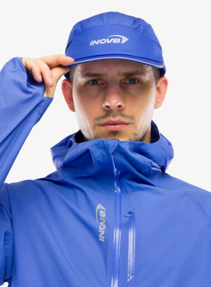 Шапка с козирка Inov-8 Active Cap - blue/blue