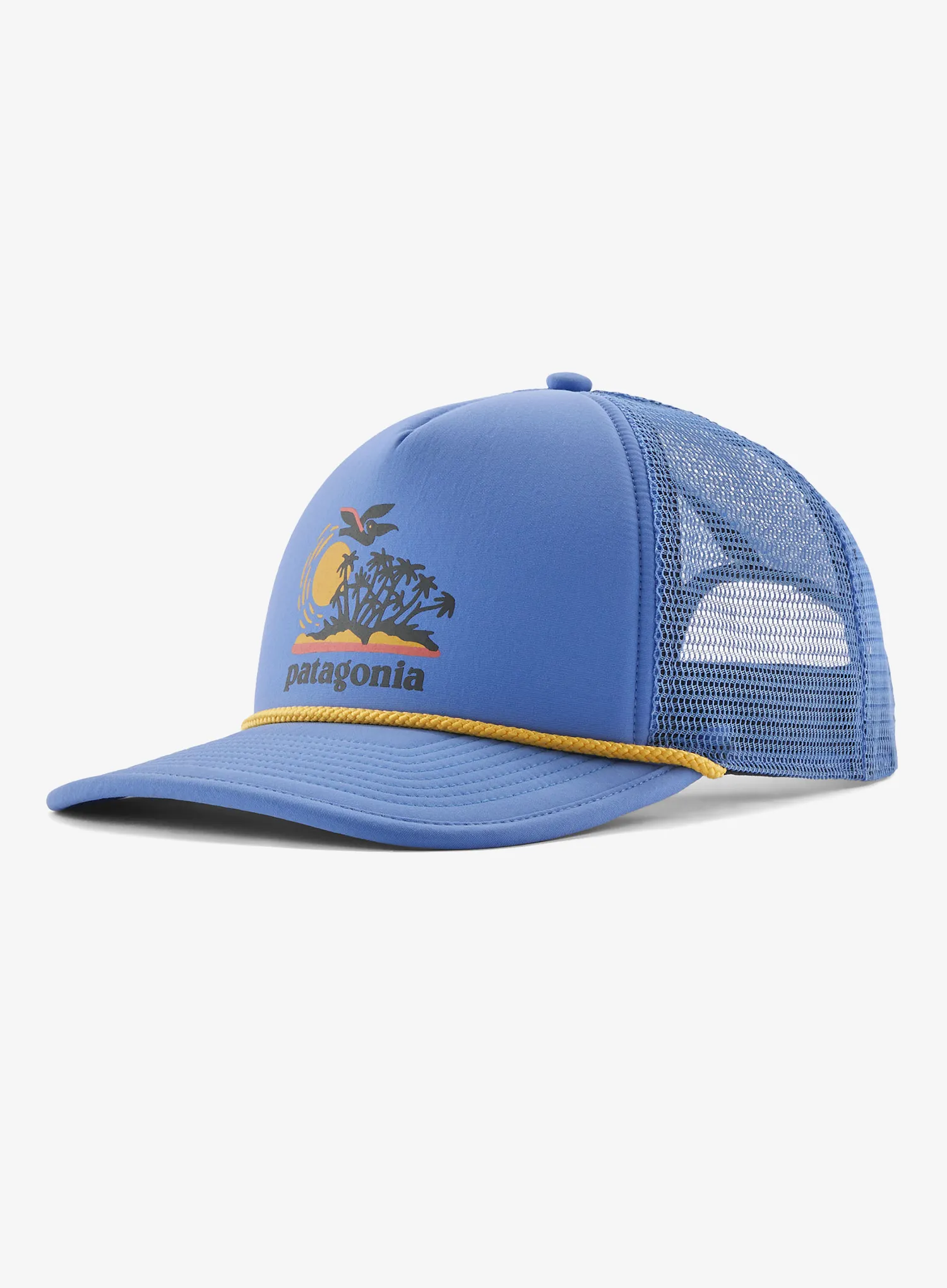 Шапка с козирка Patagonia Broadcaster Hat - palm island/abundant blue