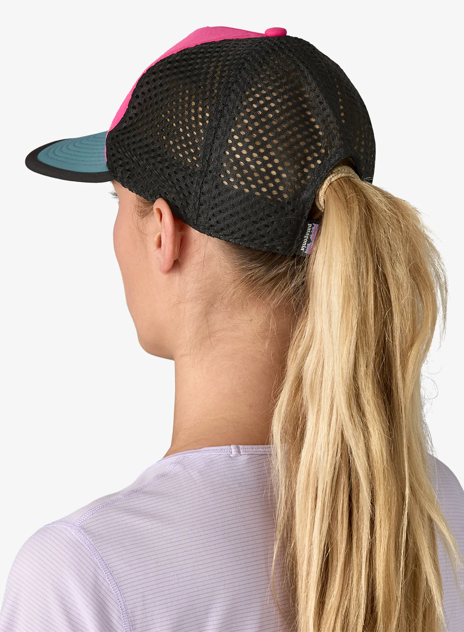 Шапка с козирка Patagonia Duckbill Trucker Hat - luminous pink