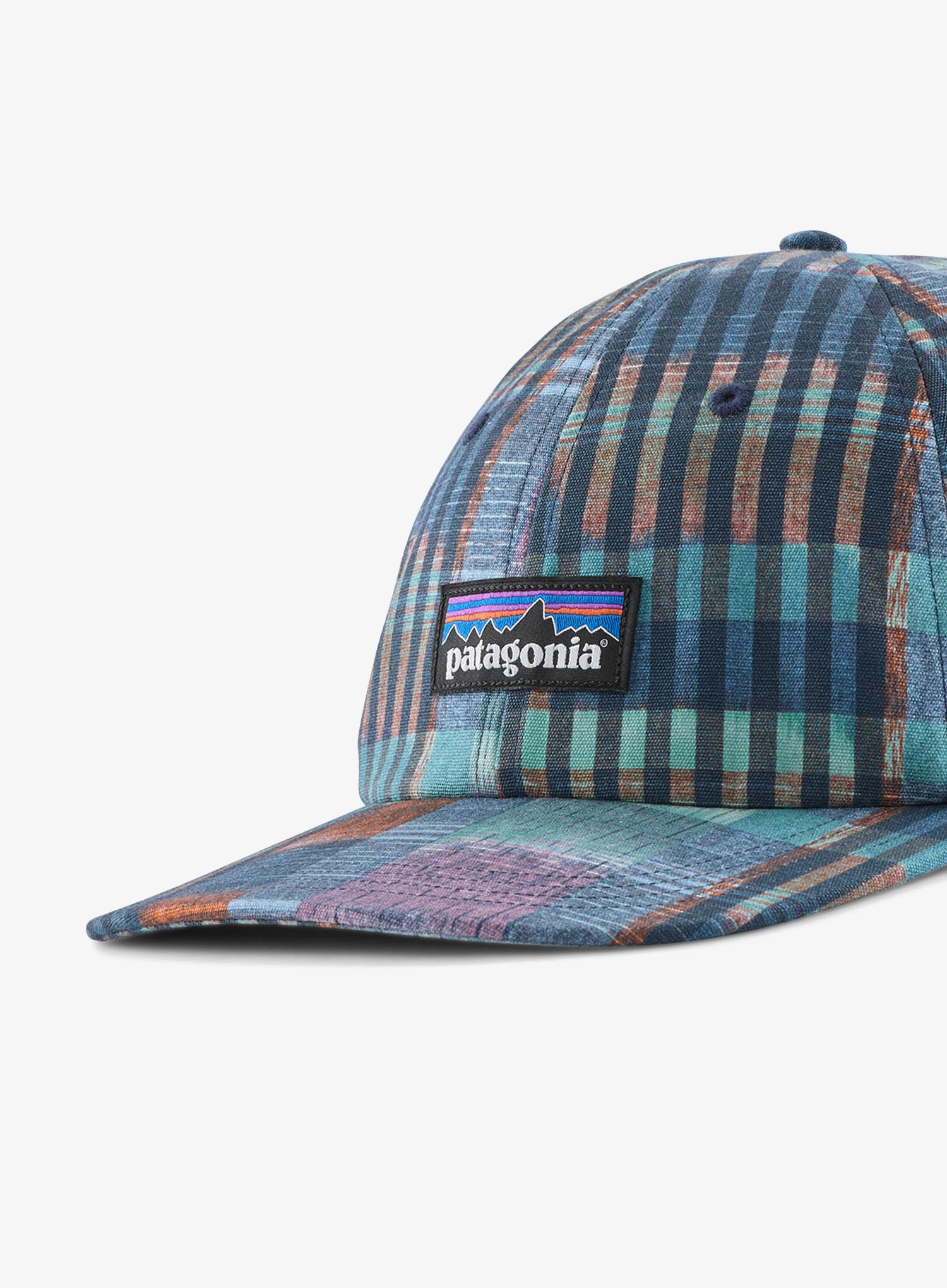 Шапка с козирка Patagonia P-6 Label Trad Cap - still blue