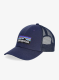 Шапка с козирка Patagonia P-6 Logo LoPro Trucker Hat - new navy