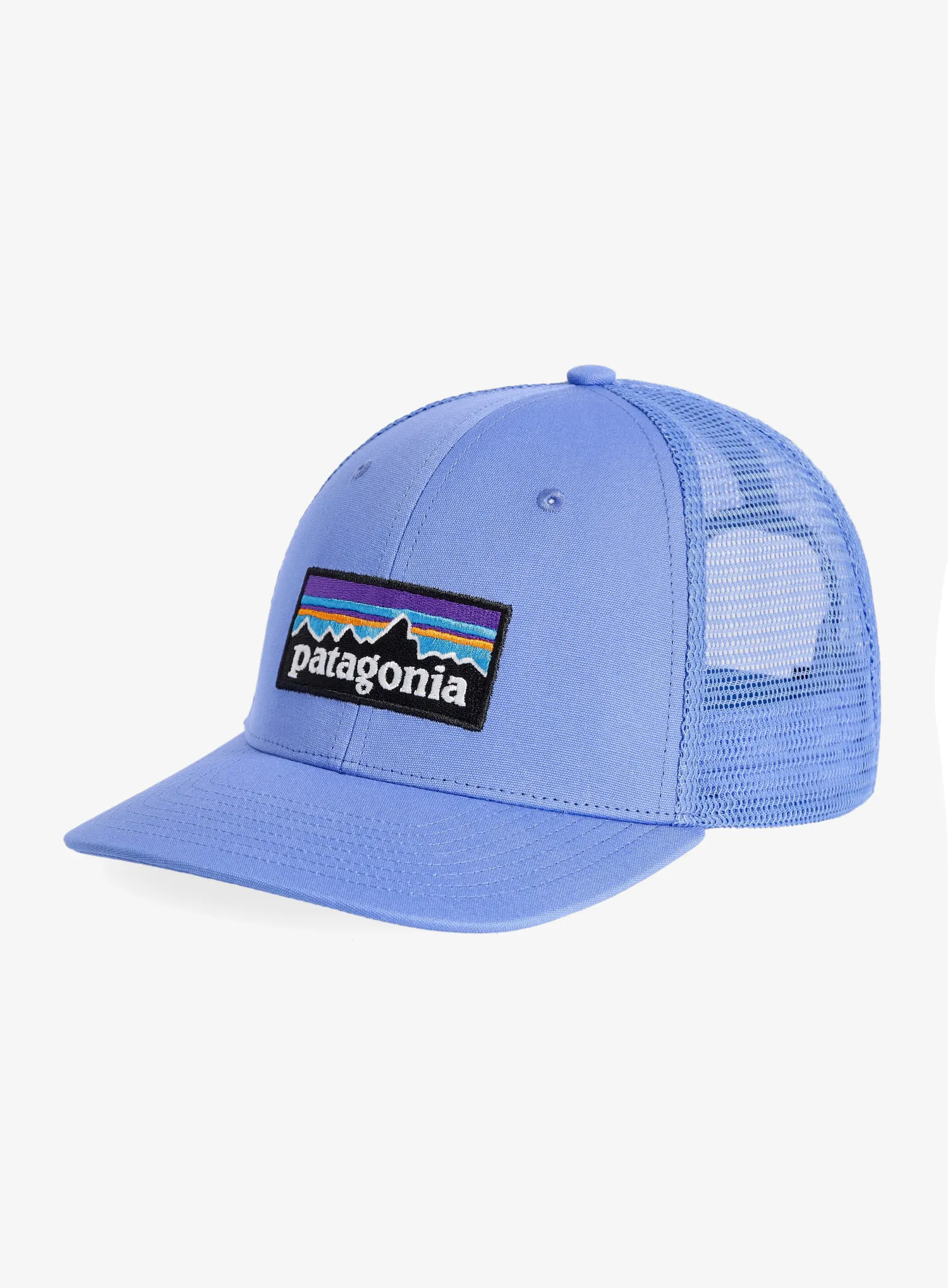 Шапка с козирка Patagonia P-6 Logo Trucker Hat - abundant blue