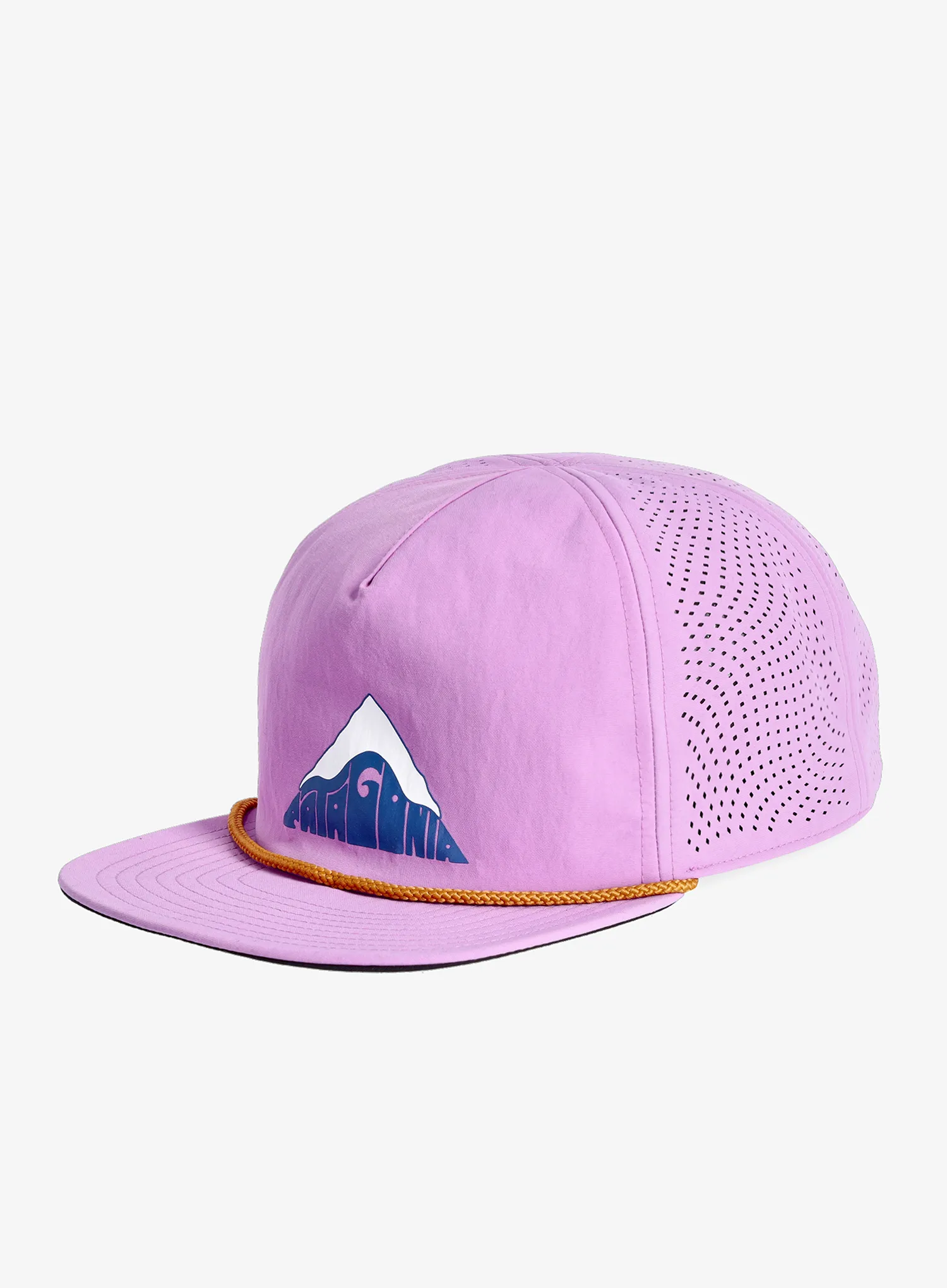 Шапка с козирка Patagonia Snowfarer Cap - driftways/brisk purple