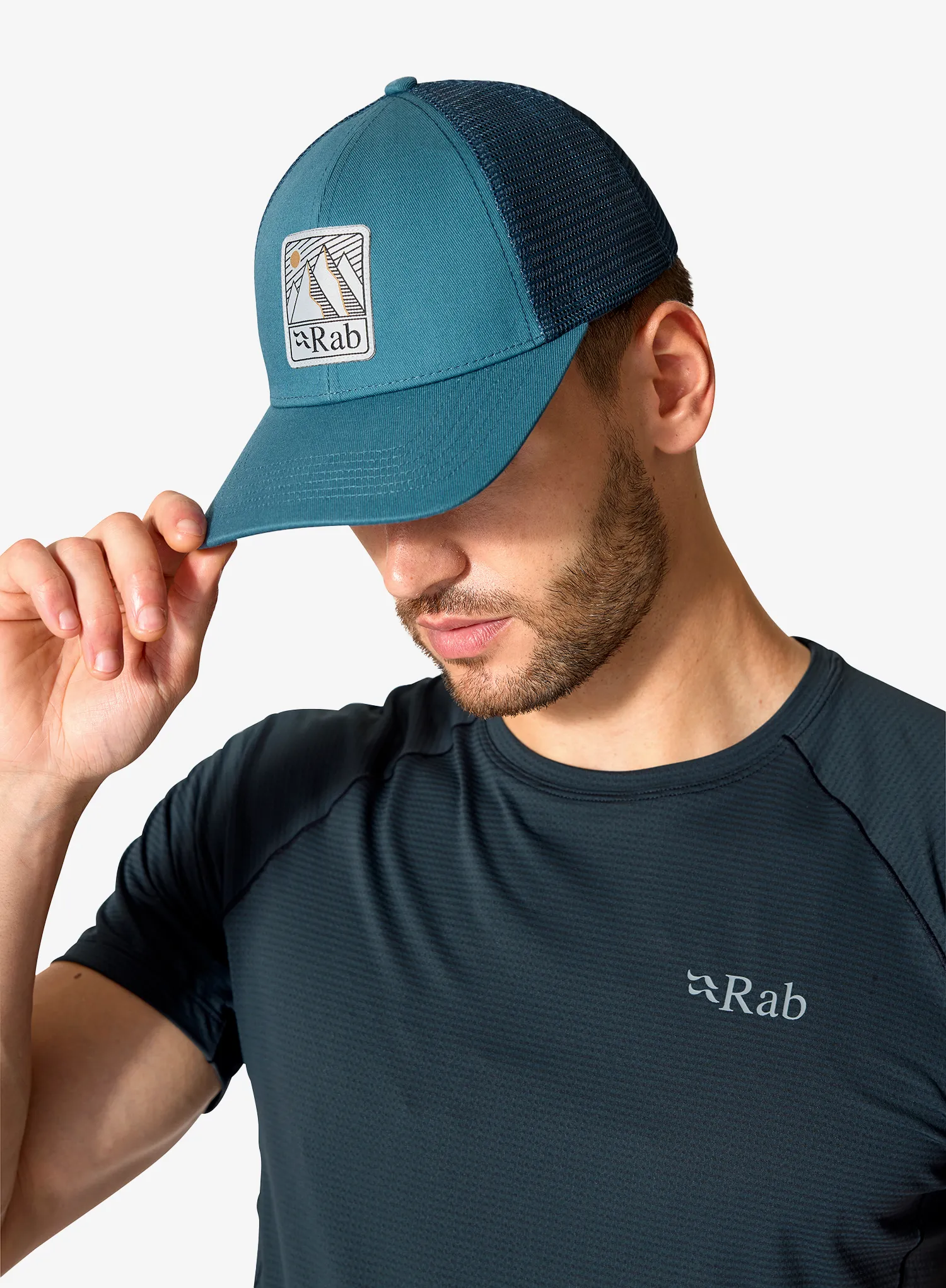 Шапка с козирка Rab Dihedral Badge Cap - orion blue