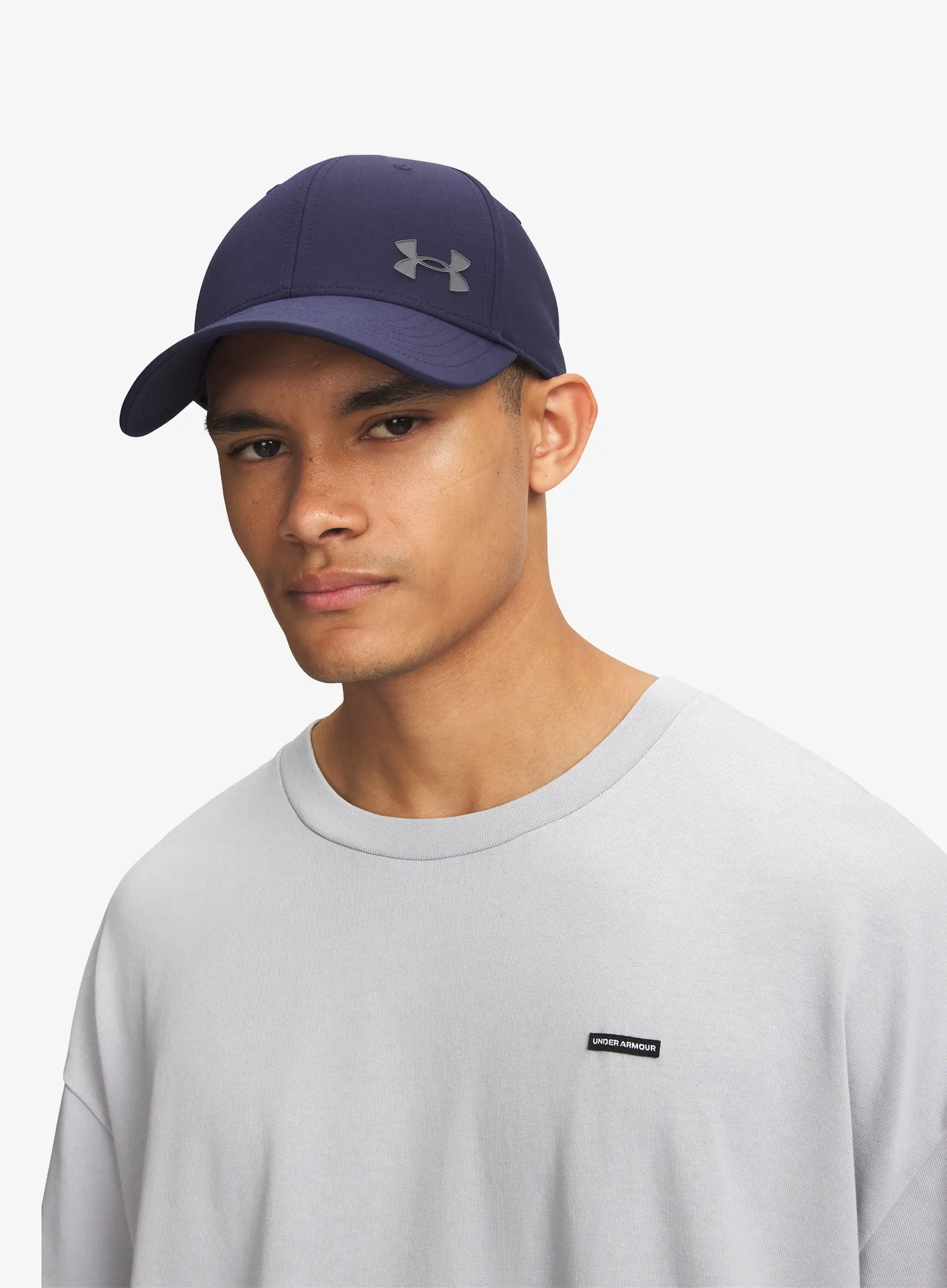 Шапка с козирка Under Armour Blitzing Low Storm Adjustable - midnight navy/castlerock