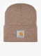 Зимна шапка Carhartt Knit Cuffed Beanie - sepia/light taupe