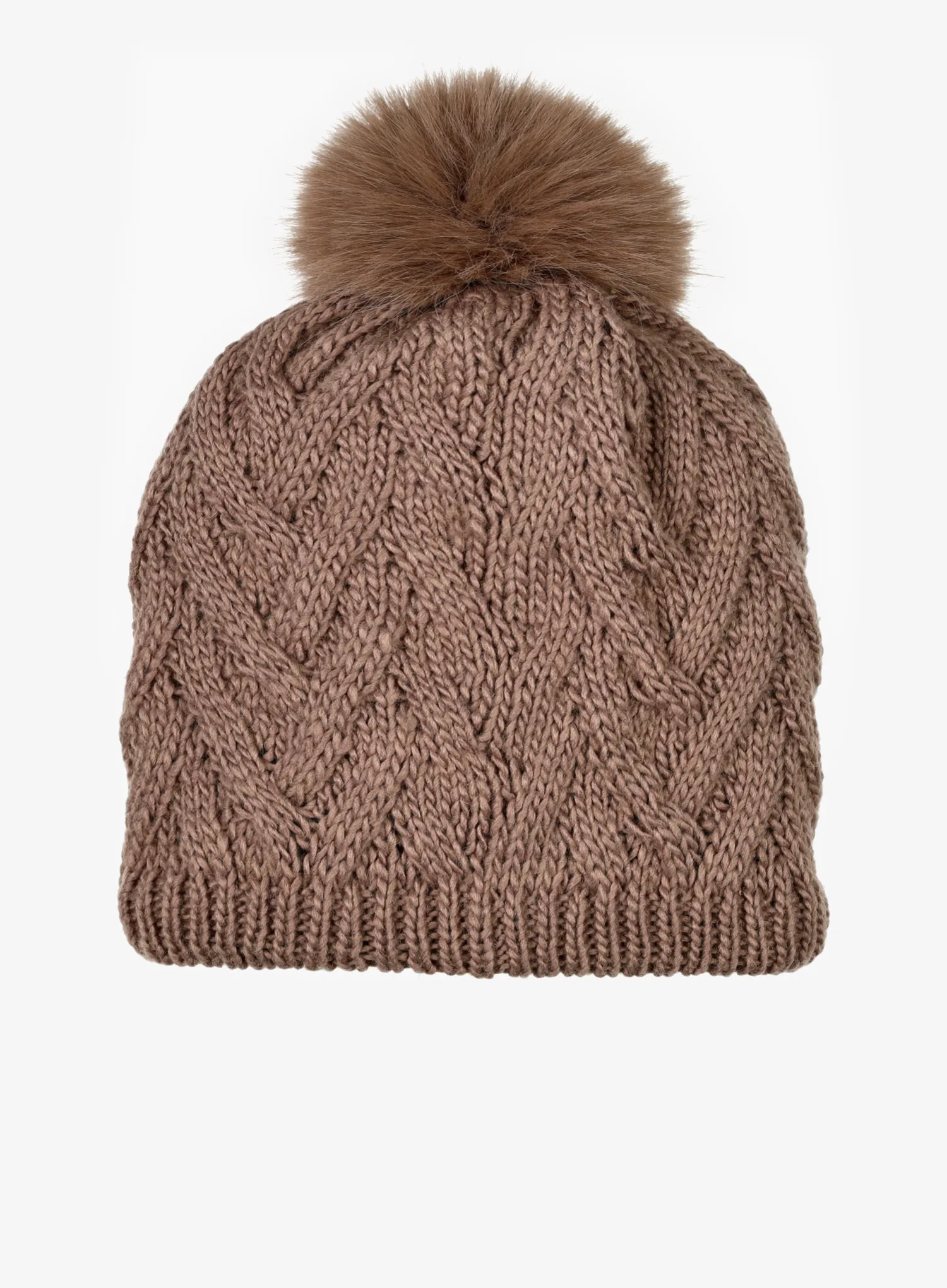 Дамска зимна шапка Buff Knitted&Fleece Beanie Caryn - cobblestone