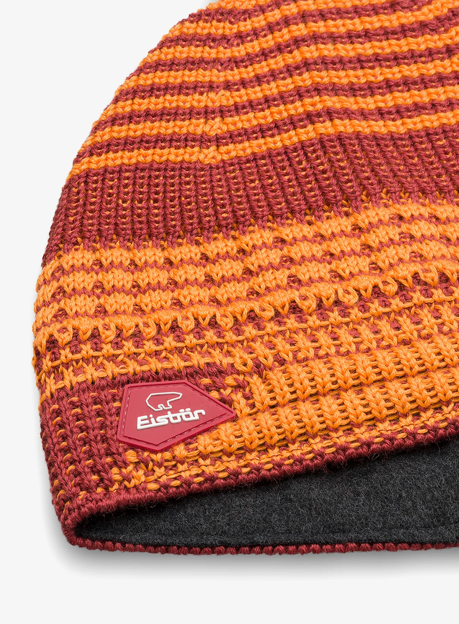 Зимна шапка Eisbar Nona MU - crimson sky/flame orange