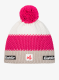 Зимна шапка Eisbar Star Pompon MU SA - brushed silver/pittipink