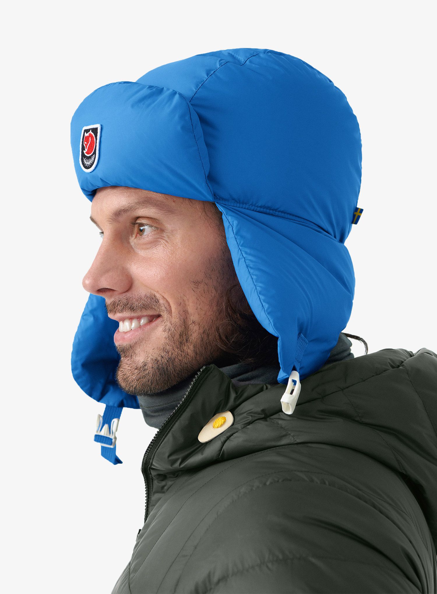 Зимна шапка Fjallraven Expedition Down Heater - un blue
