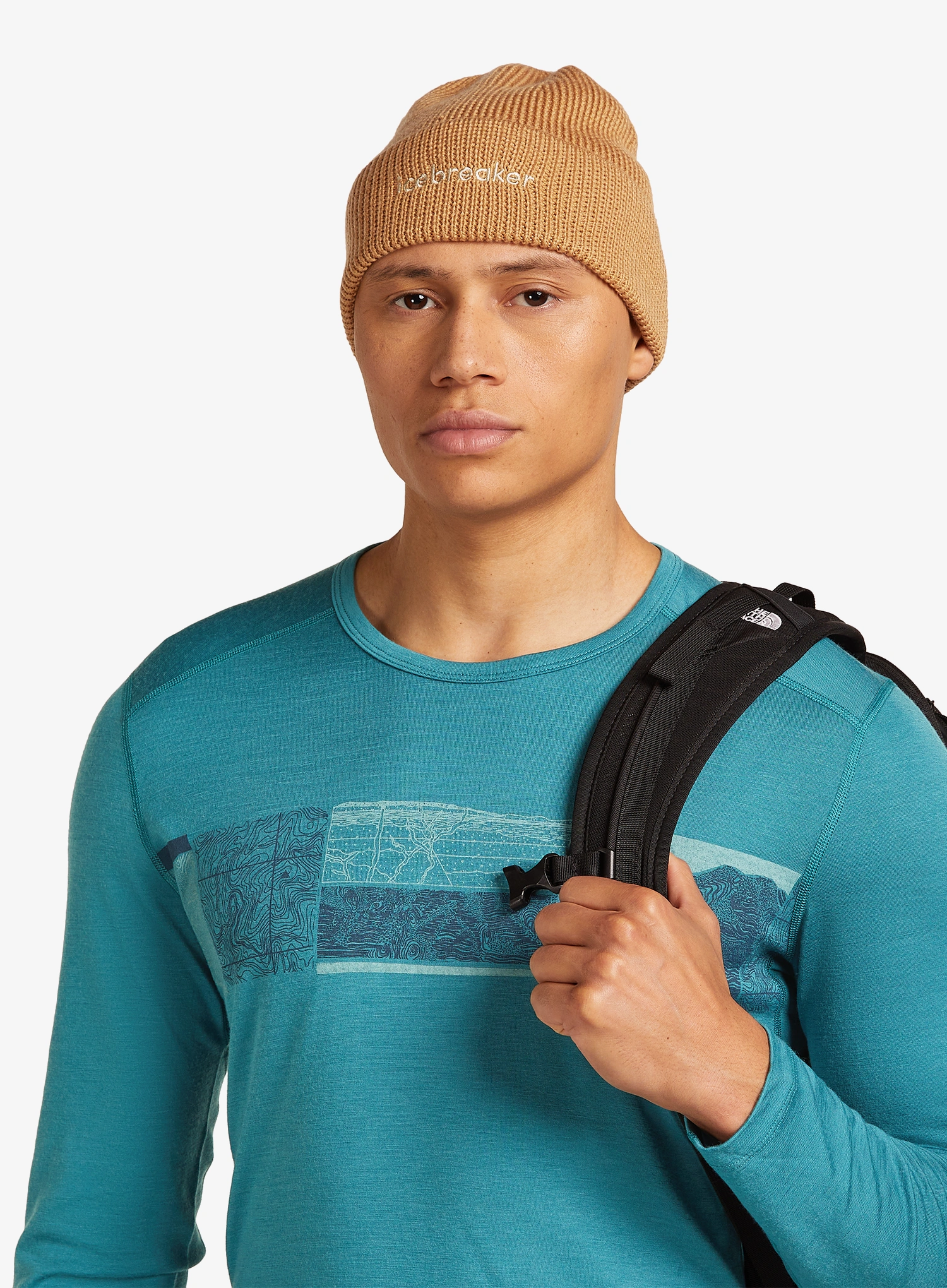 Зимна шапка Icebreaker Merino All Day Toque Beanie - trail