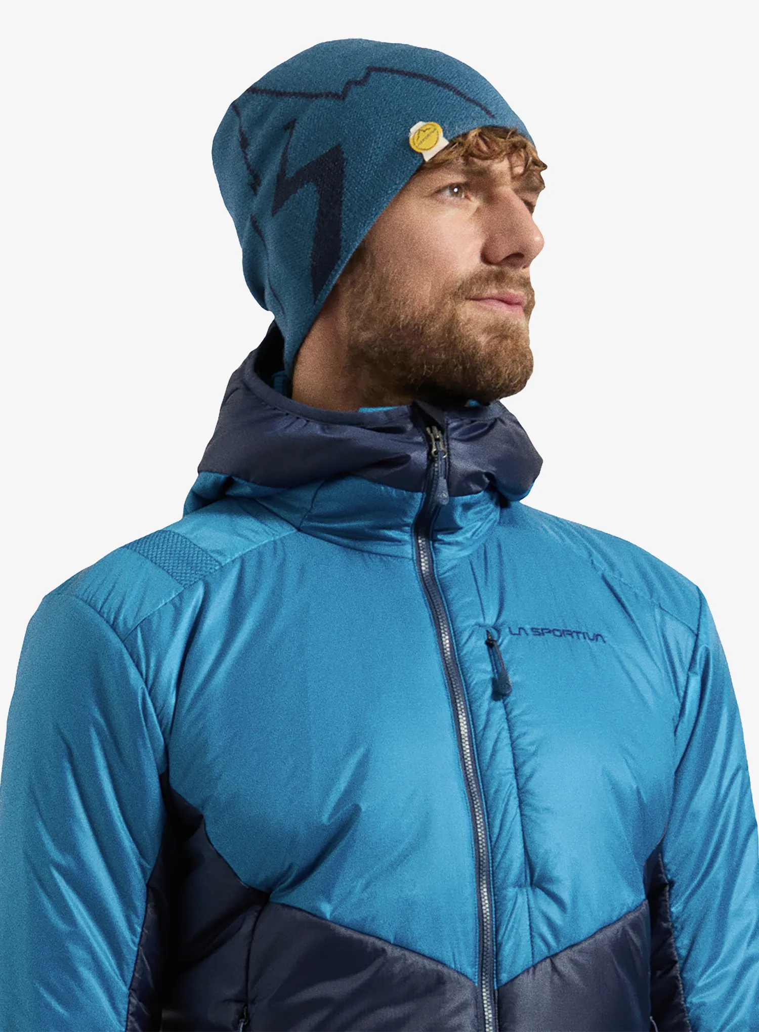Зимна шапка La Sportiva Woolly Beanie - lake/night sky