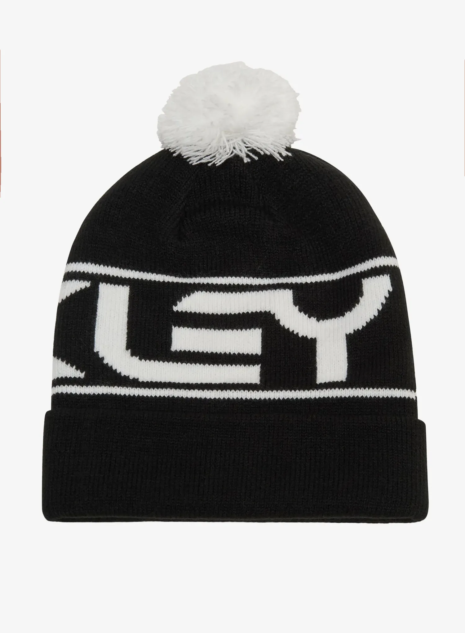 Зимна шапка Oakley Factory Cuff Beanie - black/white logo