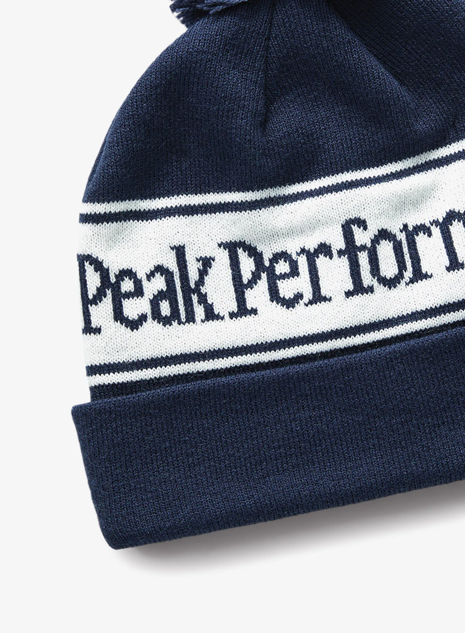 Зимна шапка Peak Performance Pow Hat - blue shadow/offwhite