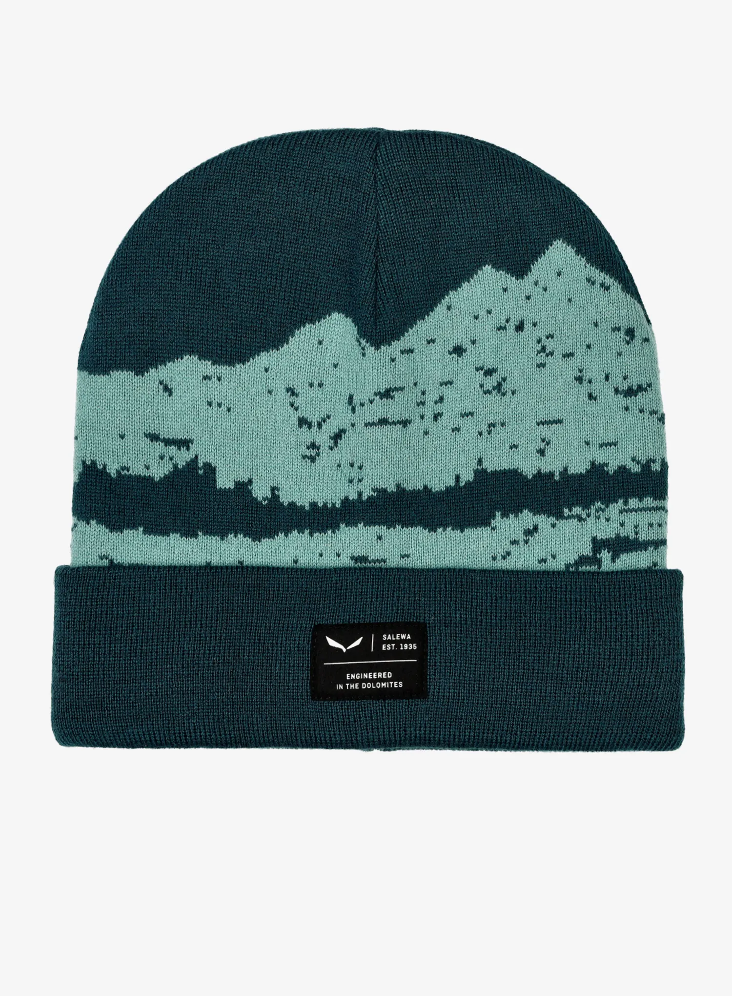 Зимна шапка Salewa Logo Beanie - pond blue