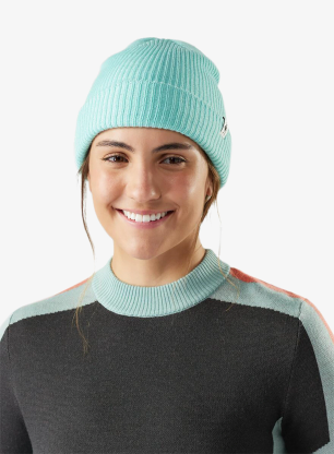 Зимна шапка Smartwool Beanie - pacific blue