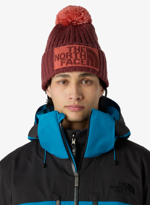 Зимна шапка The North Face Heritage Ski Tuke - sumac/mars dust