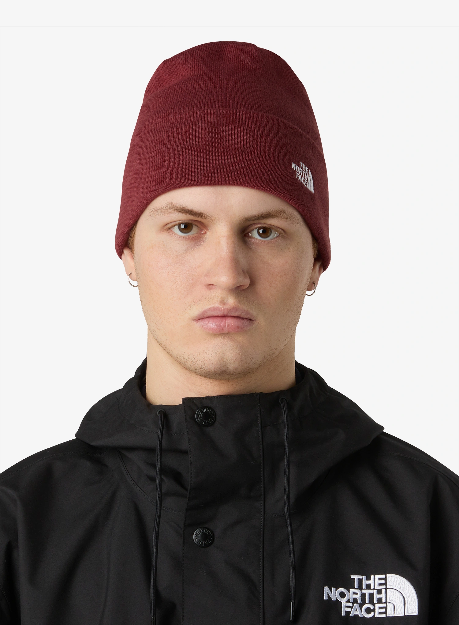 Зимна шапка The North Face Norm Beanie - sumac