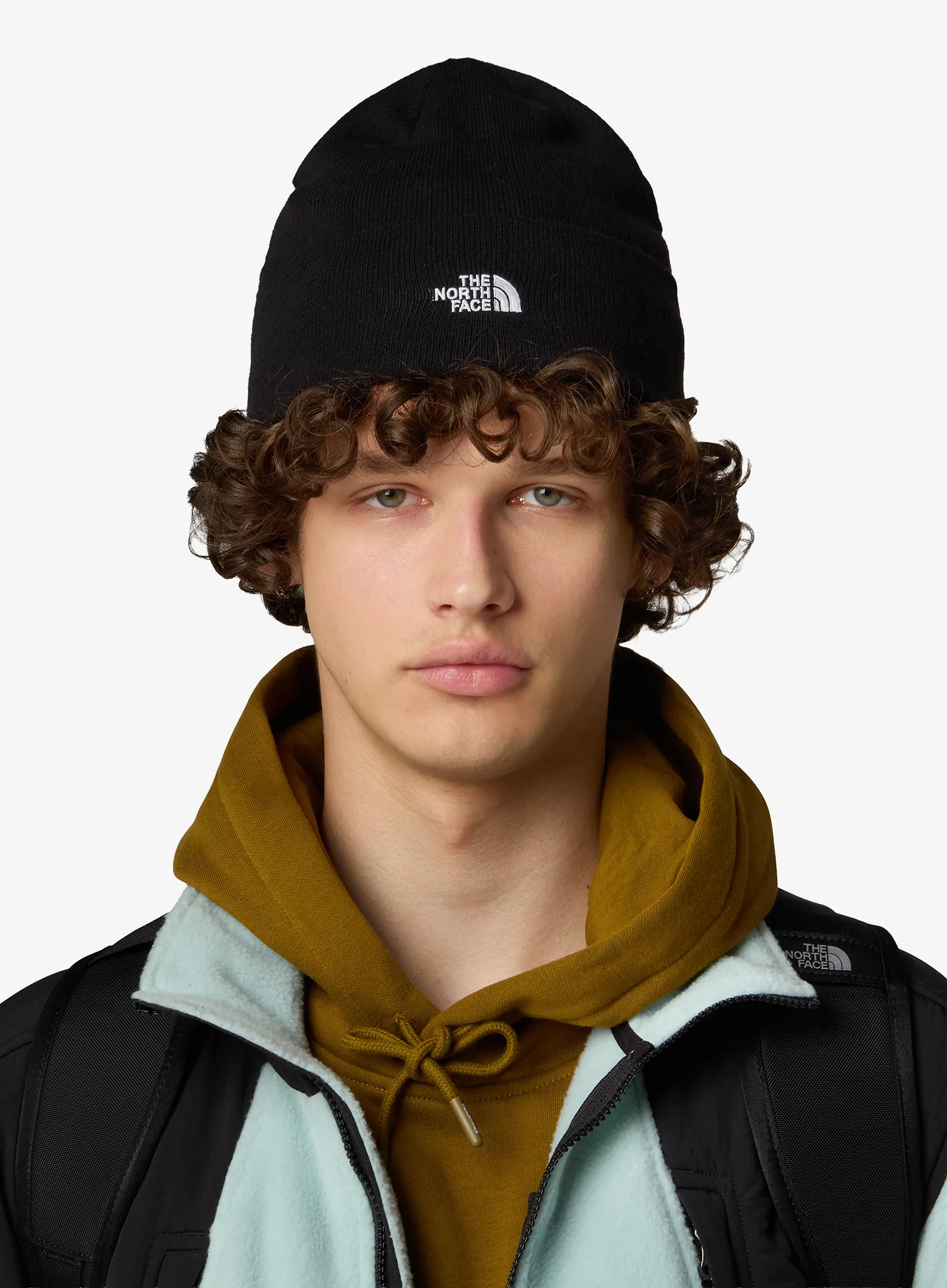 Зимна шапка The North Face Norm Beanie - tnf black