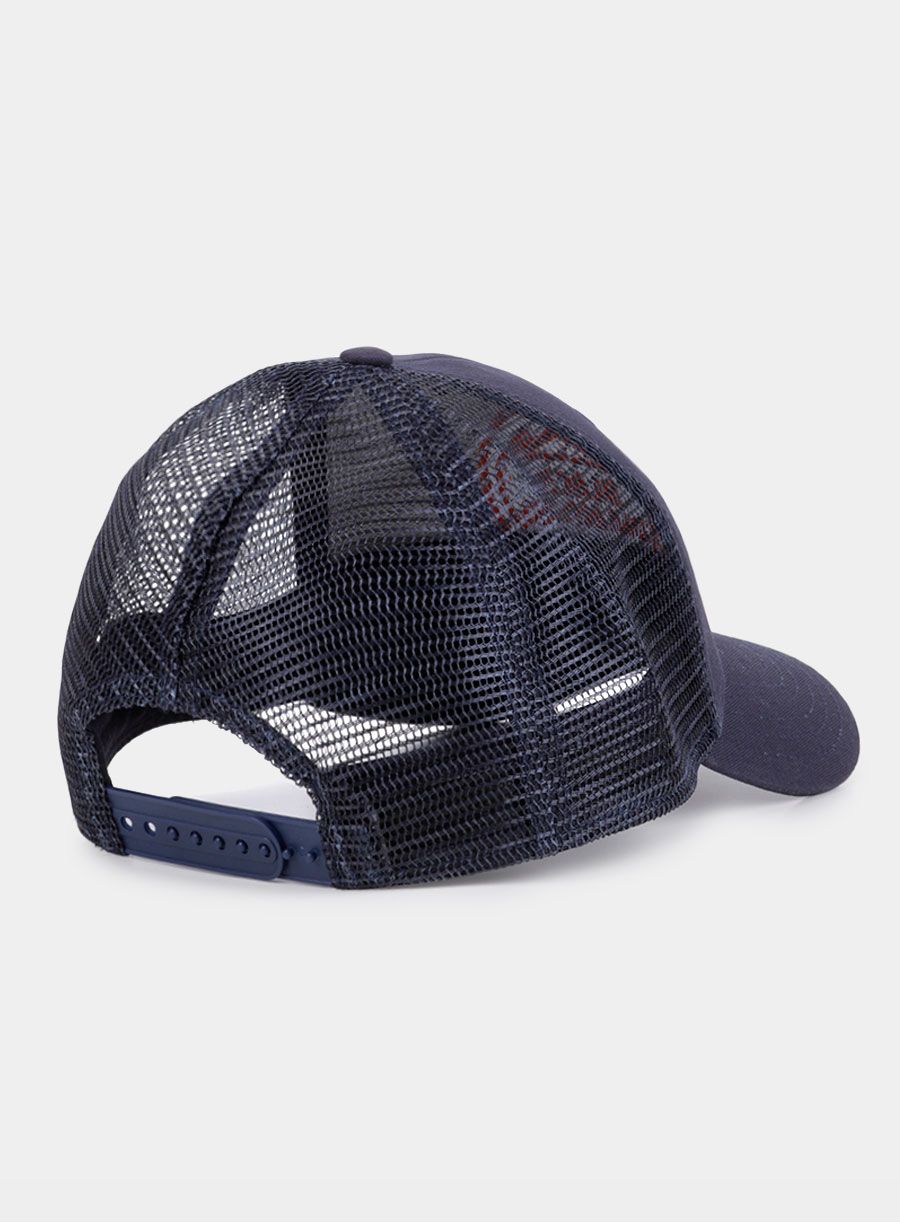 Шапка с козирка Black Diamond BD Trucker Hat - captain/redwood