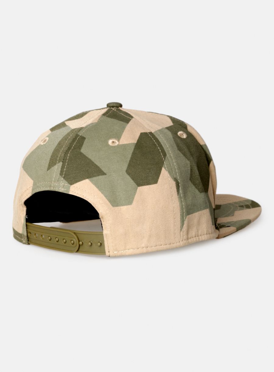 Шапка с козирка Salewa Puez Camou Flat Cap - capulet olive