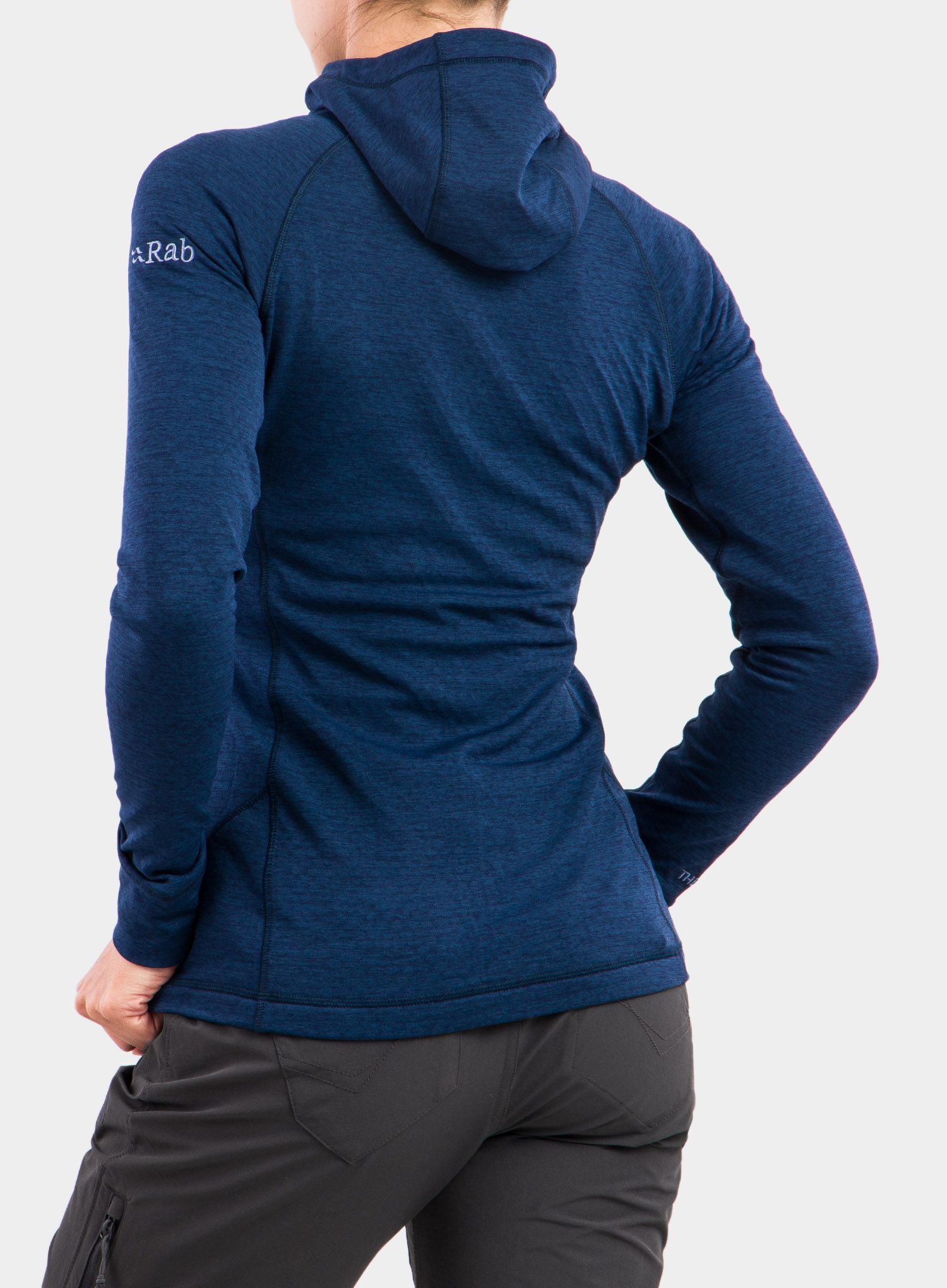 Дамски суичър с качулка Rab Nexus Jacket - deep ink