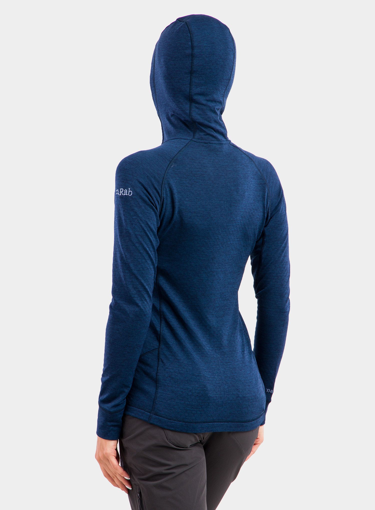 Дамски суичър с качулка Rab Nexus Jacket - deep ink