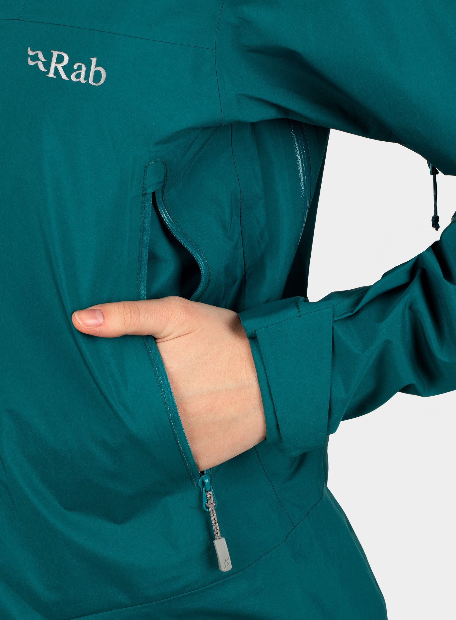 Дамско GORE-TEX яке Rab Meridian Jacket - atlantis