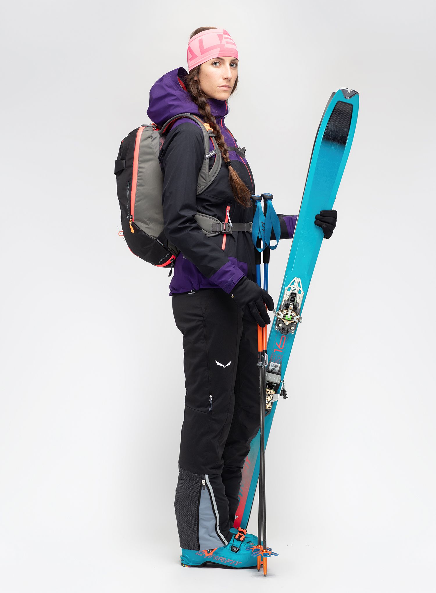 Дамска раница за планина Salewa Winter Train 22 BP WS - black