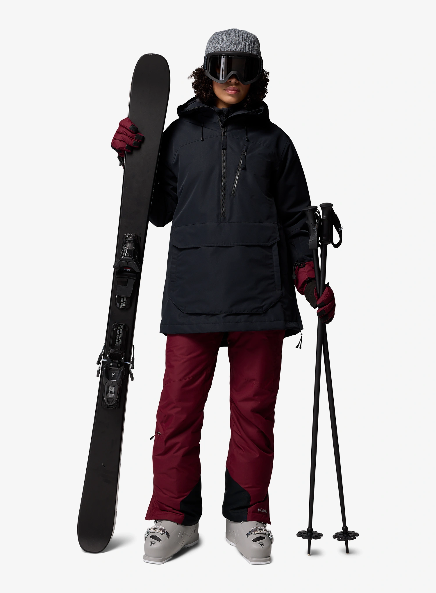 Дамски ски панталони Columbia Bugaboo II Pant - rich wine
