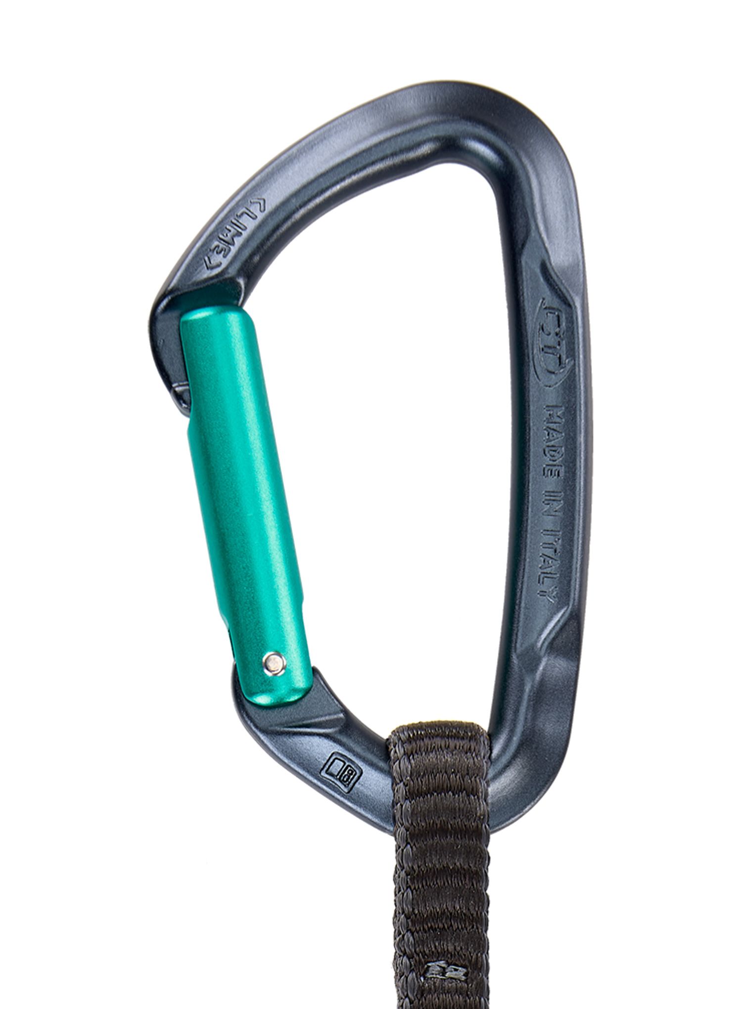 Катерачна примка Climbing Technology/SKYLOTEC Lime B Set DY 22 cm - anthracite/blue marine