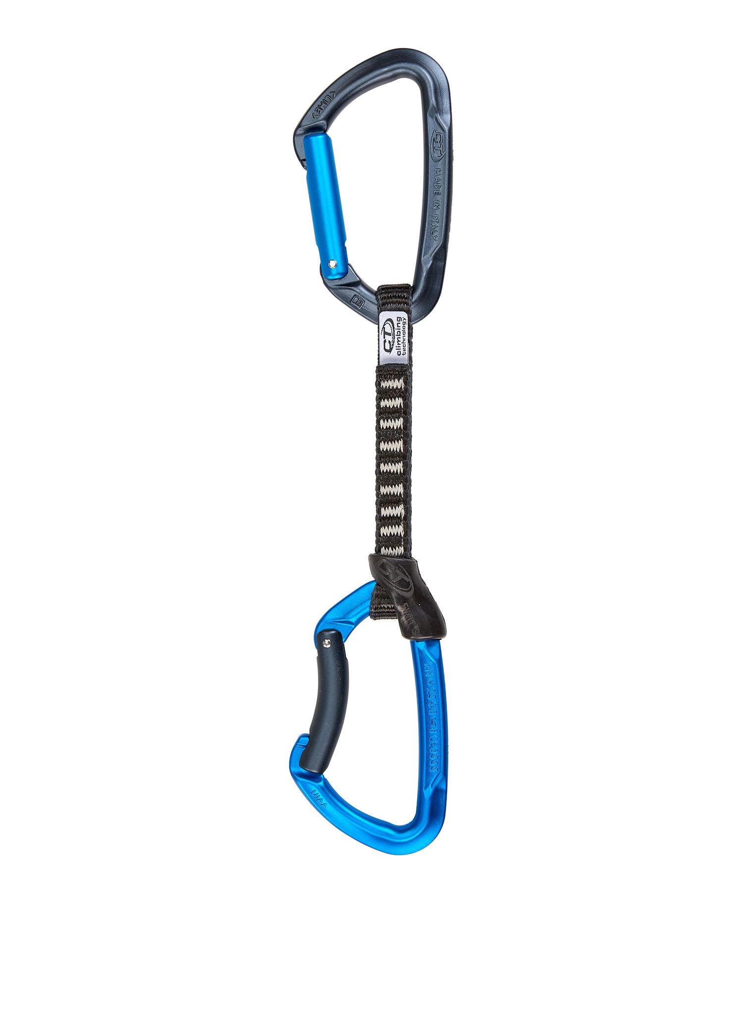 Катерачна примка Climbing Technology/SKYLOTEC Lime B Set DY 12 cm - anthracite/blue electric