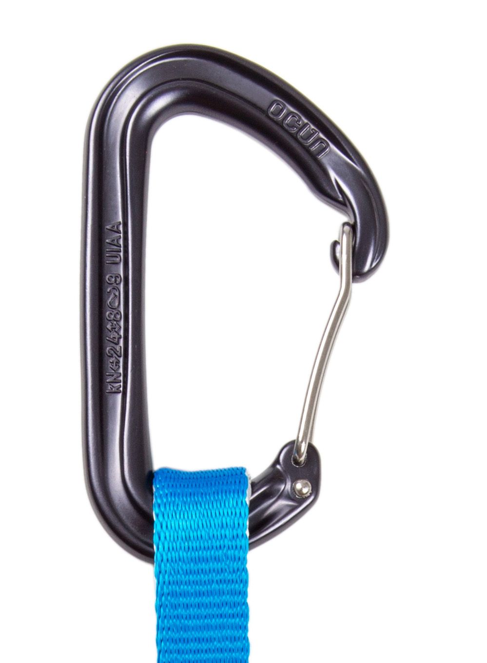 Катерачна примка Ocun Hawk QD Wire Eco-Pes 16 mm 15 cm - blue