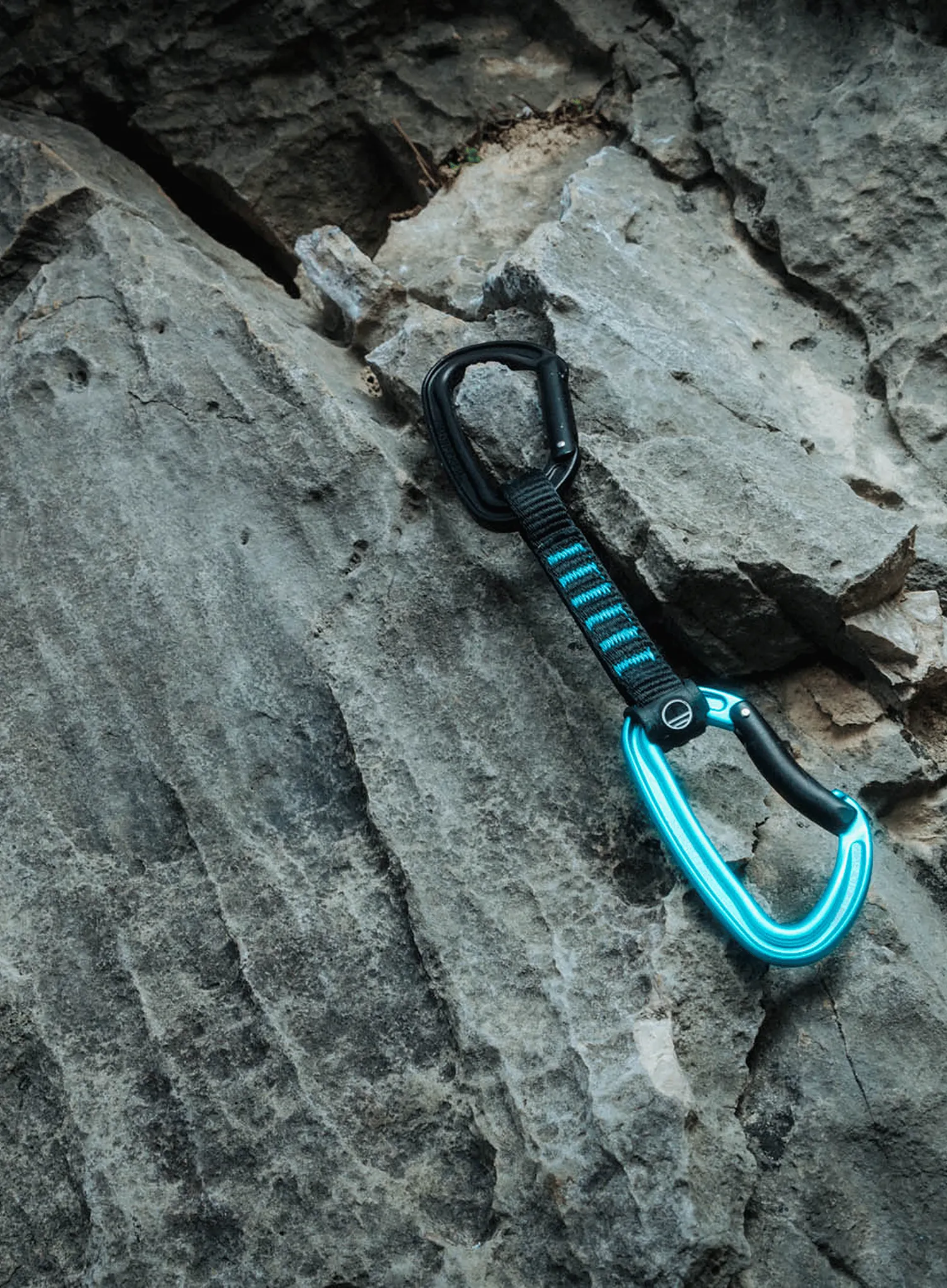 Катерачна примка Wild Country Wildsport Quickdraw 17 cm - black/turquoise