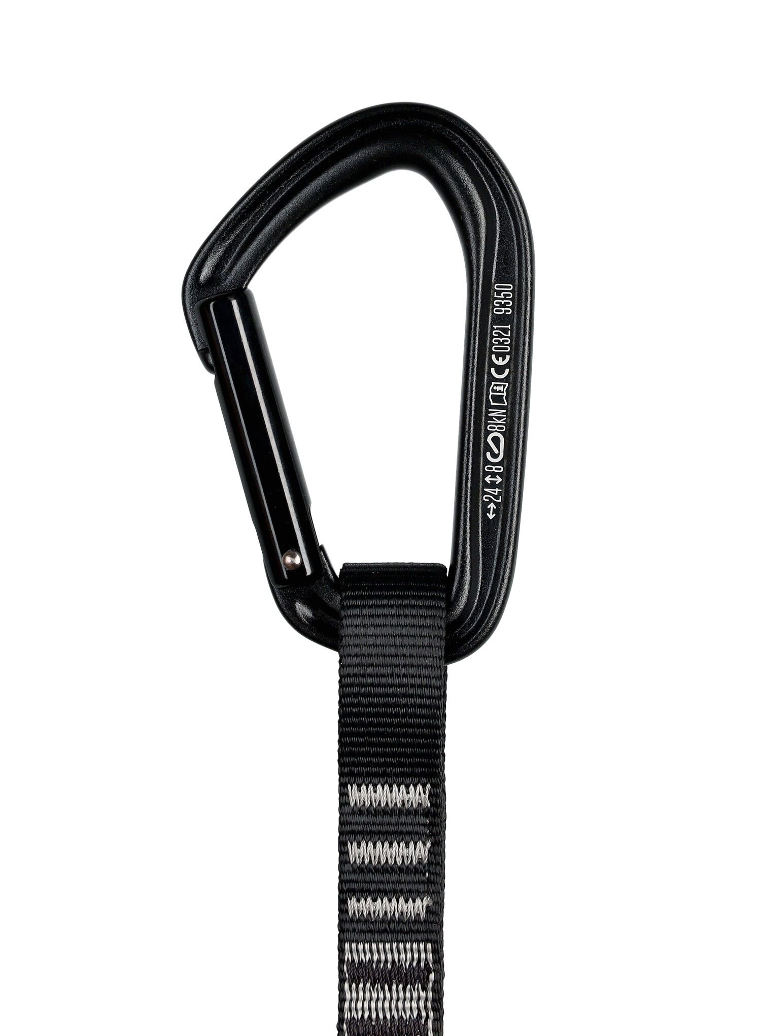 Катерачна примка Black Diamond HotForge Quickdraw 12 cm - light gray