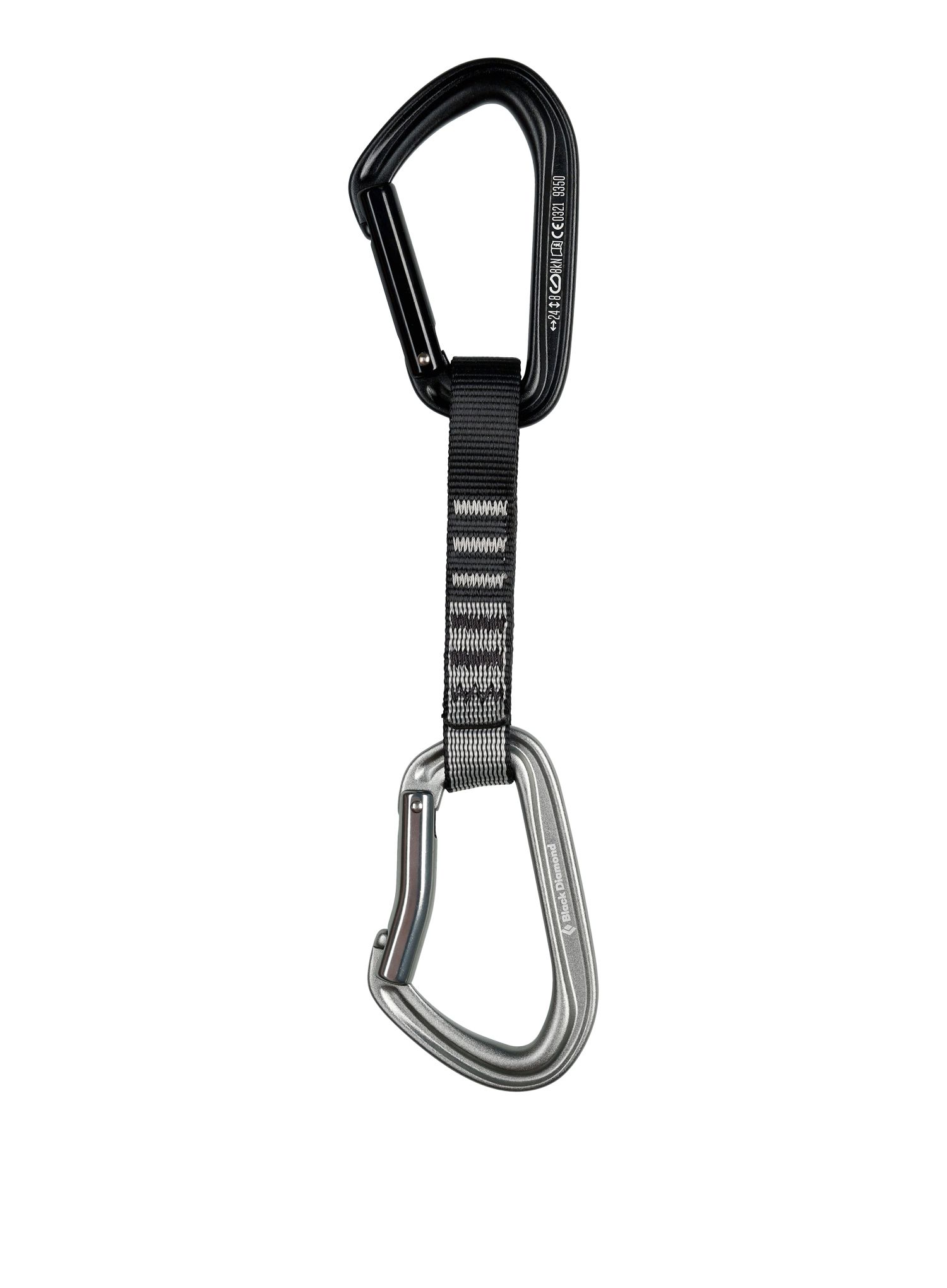 Катерачна примка Black Diamond HotForge Quickdraw 12 cm - light gray