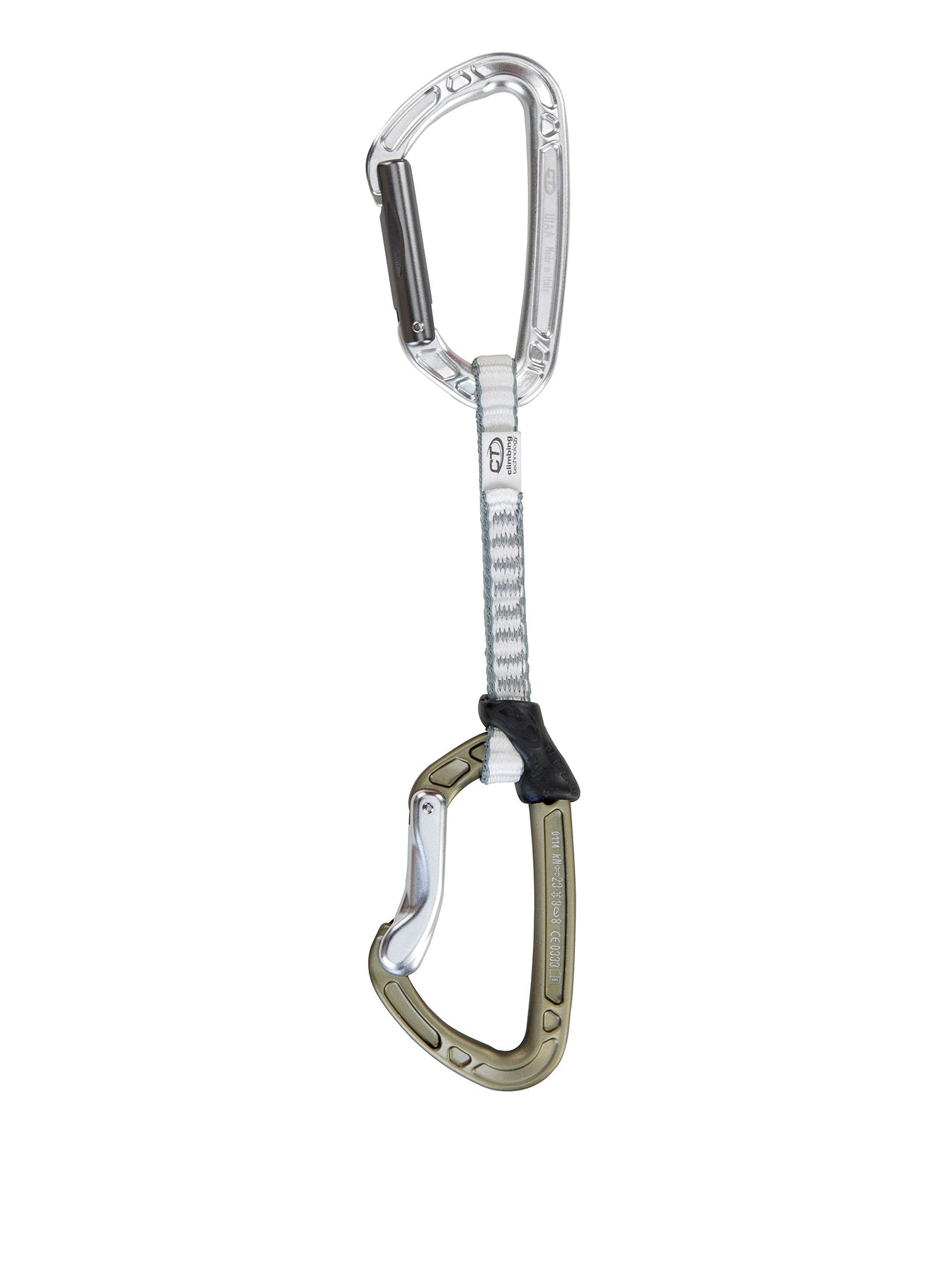 Катерачна примка Climbing Technology Aerial PRO Set DY HC 12 cm - silver/brown