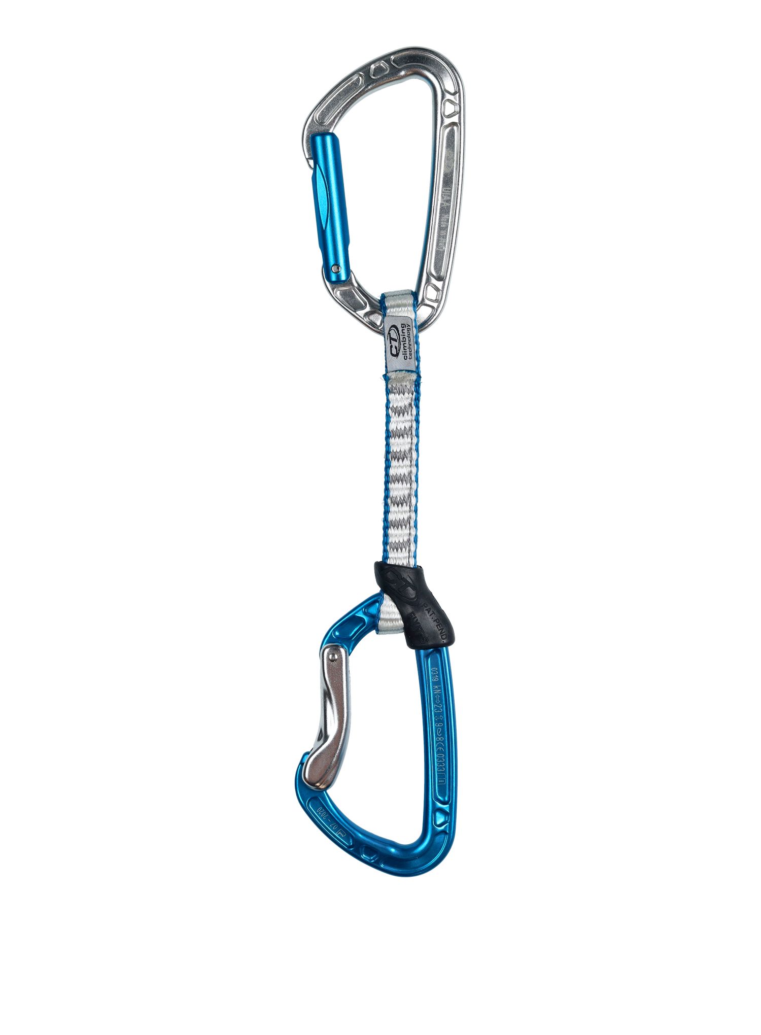 Катерачна примка Climbing Technology Aerial PRO Set DY 12cm - silver/ light blue