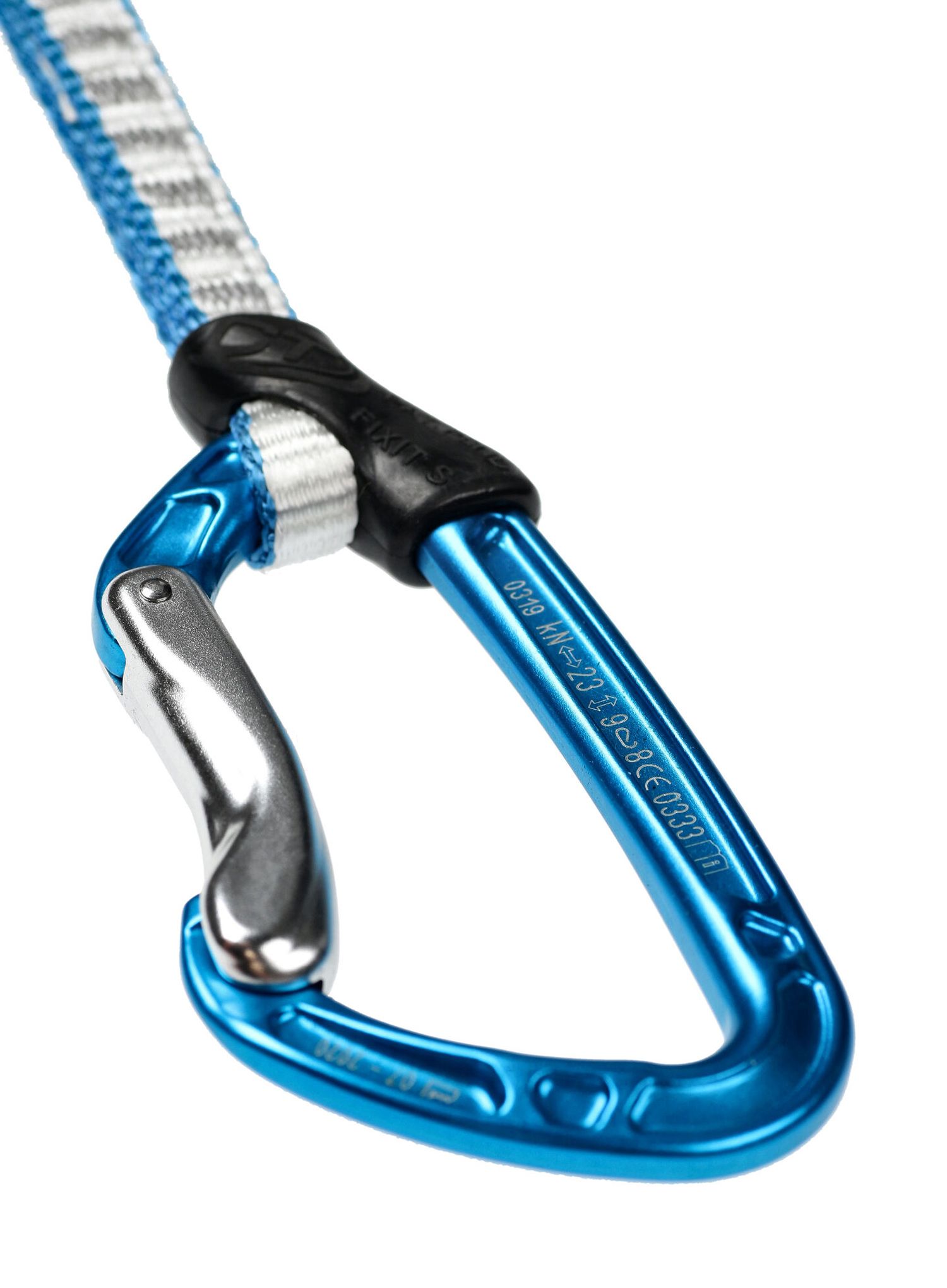 Катерачна примка Climbing Technology Aerial PRO Set DY 12cm - silver/ light blue