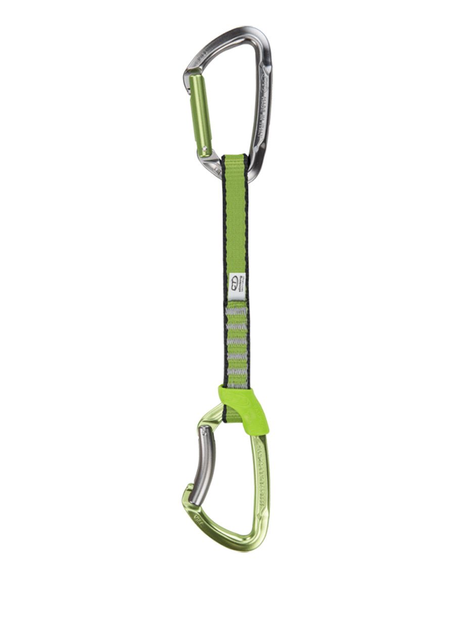 Катерачна примка Climbing Technology Lime Set NY 17 cm - grey/green