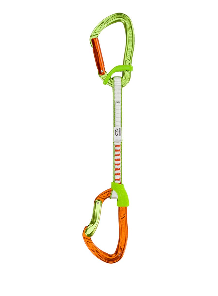 Катерачна примка Climbing Technology/SKYLOTEC Nimble Fixbar Set DY 17 cm - green/orange