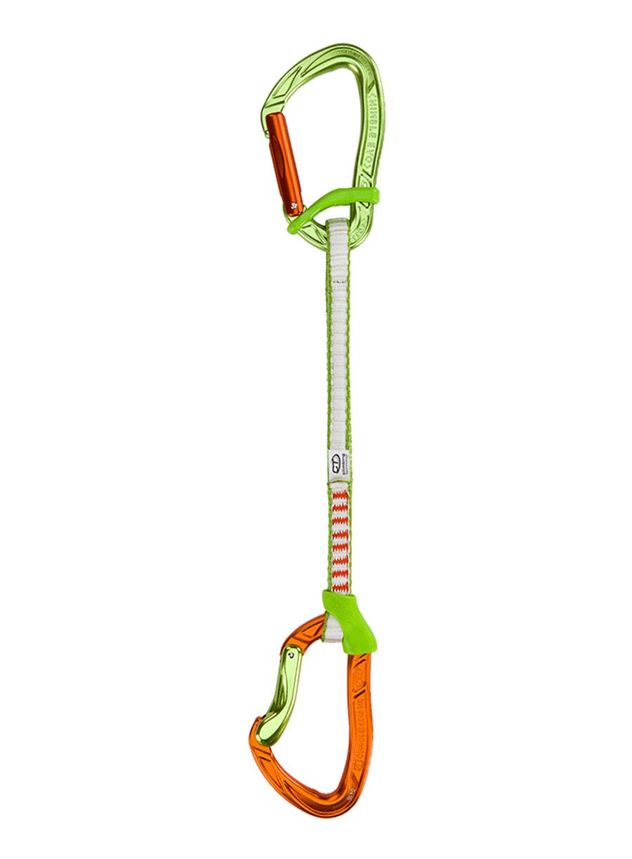 Катерачна примка Climbing Technology Nimble Fixbar Set DY 22 cm - green/orange