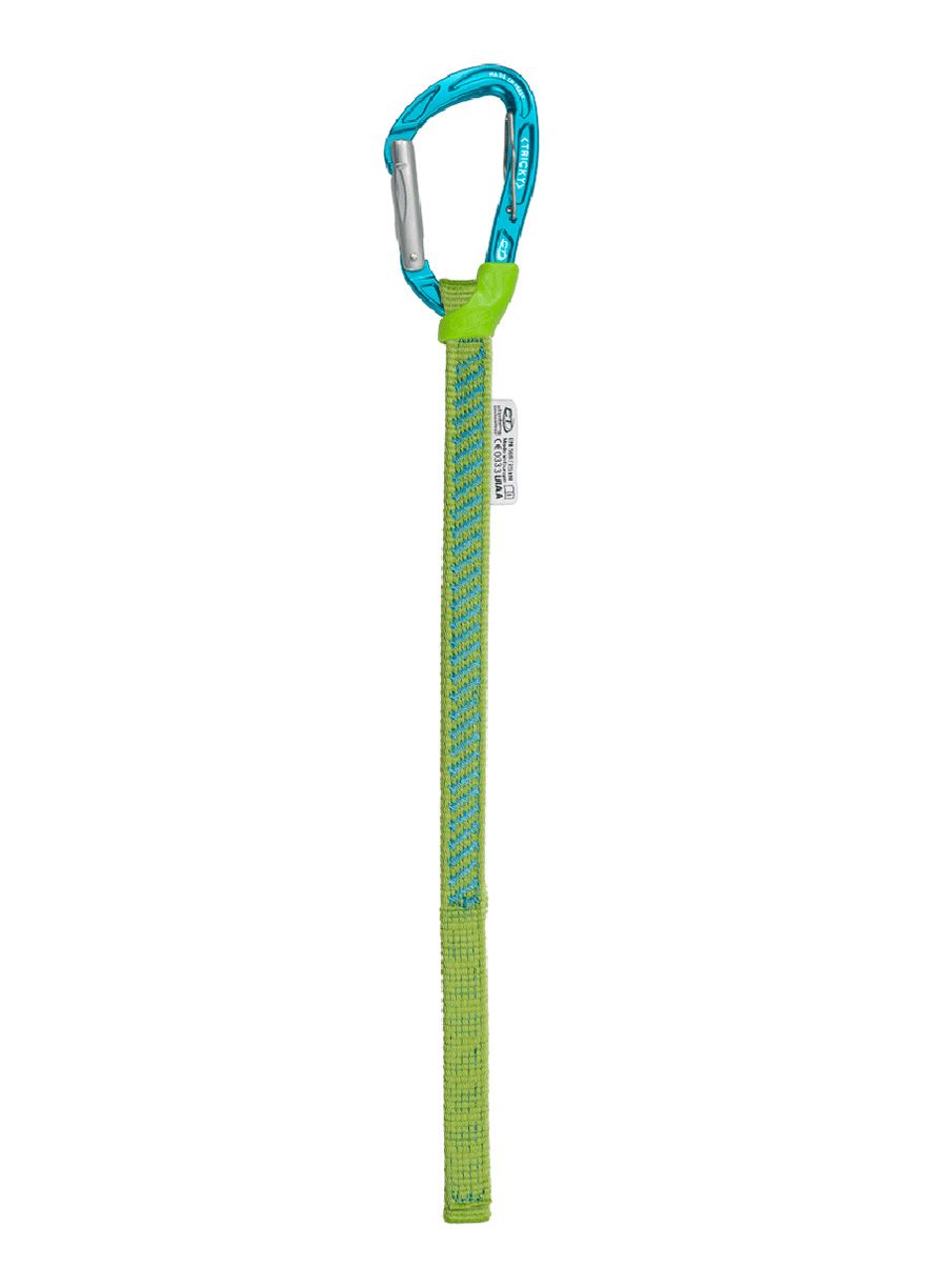 Катерачна примка Climbing Technology Tricky - light blue/green