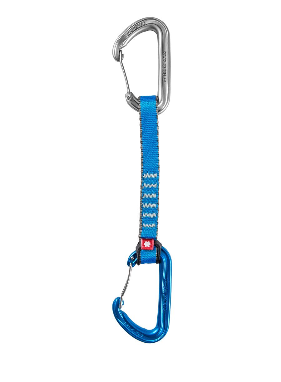 Катерачна примка Ocun Hawk QD Wire PA 16 15 cm - blue