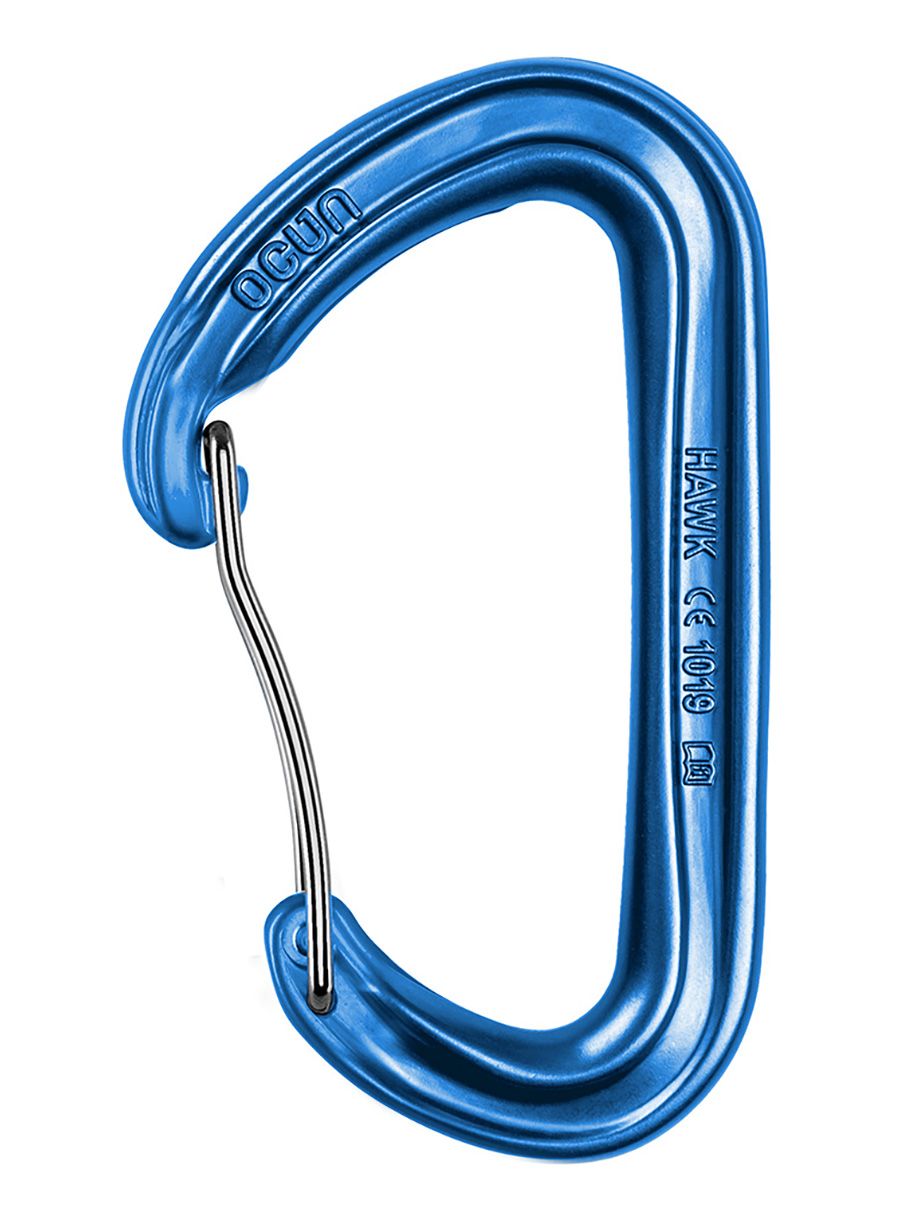 Катерачна примка Ocun Hawk QD Wire PA 16 15 cm - blue